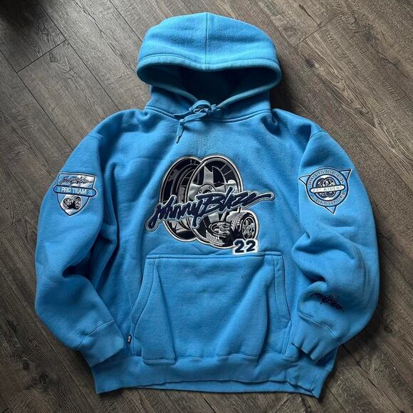 Vintage Y2K Method Man WuTang Johnny Blaze Hoodie Sweatshirt - Picture 1 of 8